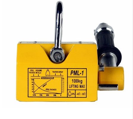Magnetos manuais de manuseio de placas com ímãs permanentes de neodímio de 100 kg super potentes