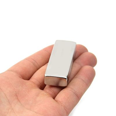 Magnético Super Forte personalizado N52 60x20x10mm Rectangular com revestimento de zinco e grau NdFeB