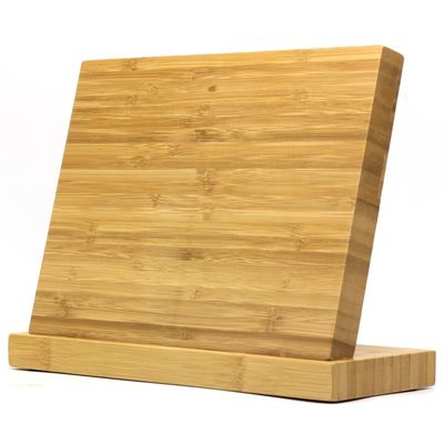 ISO9001 2000 Sistema Bamboo Natural Madeira Magnética Bloco de Cucha Portador Design Personalizado