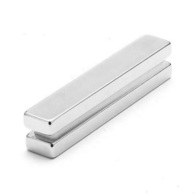 F50x10x5mm revestido com níquel N48 Ímã de barras de neodímio de terras raras pesado para uso industrial
