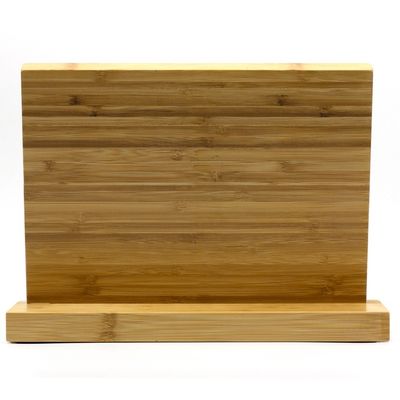 ISO9001 2000 Sistema Bamboo Natural Madeira Magnética Bloco de Cucha Portador Design Personalizado