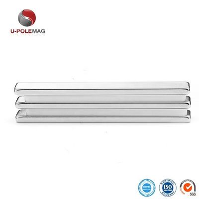 F50x10x5mm revestido com níquel N48 Ímã de barras de neodímio de terras raras pesado para uso industrial