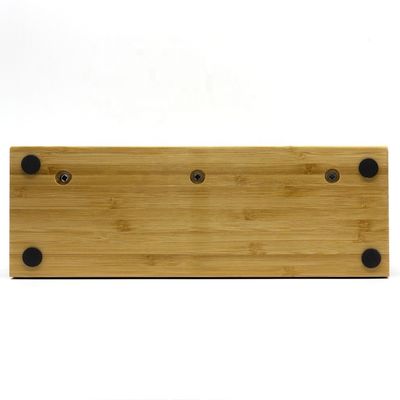ISO9001 2000 Sistema Bamboo Natural Madeira Magnética Bloco de Cucha Portador Design Personalizado