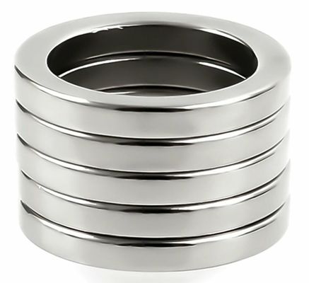Serviço de processamento de corte N52 Anel de ímã de neodímio com forte magnetização radial