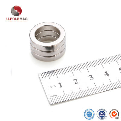 Moldagem de ímã de neodímio N52 45u Ímã de anel radial para compostos e processados