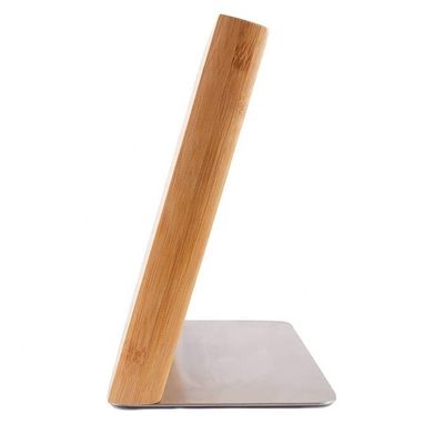Organizador de facas magnético de madeira de acácia Bloco universal para facas Tesouras 235x110x35mm