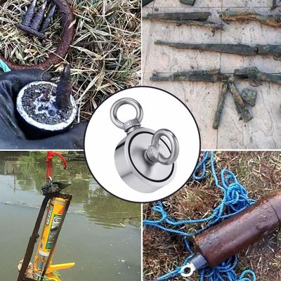 Kit de pesca com ímãs de neodímio super-fortes com força de tração de 2000 lbs e tolerância precisa