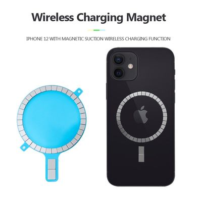 Corte de folha de ímã industrial para carregador sem fio Magsafe Anel de ímã carregador de telefone celular para iPhone 13 12 11