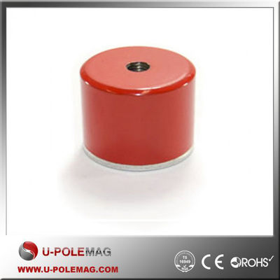 D25.4x21 Alnico Round Base Cup Pot Magnet com Magnet AlNiCo de Grau de Furo