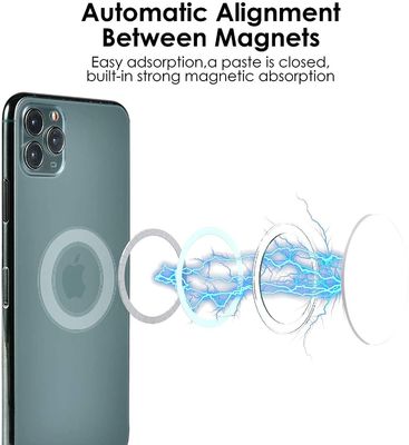 Corte de folha de ímã industrial para carregador sem fio Magsafe Anel de ímã carregador de telefone celular para iPhone 13 12 11