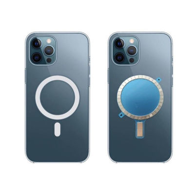 Magnético de carregamento sem fio Caixa de ímã industrial para iPhone 12 Pro Max Mini 11 Xs Xr