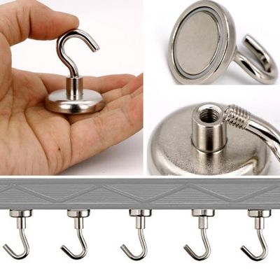 Finish Magnet Hook Personalizado Permanente e Poderoso para Necessidades de Suspensão
