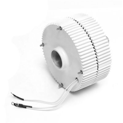 Gerador de fio de cobre de corpo de alumínio NdFeB de 30 kW para produção de turbinas eólicas