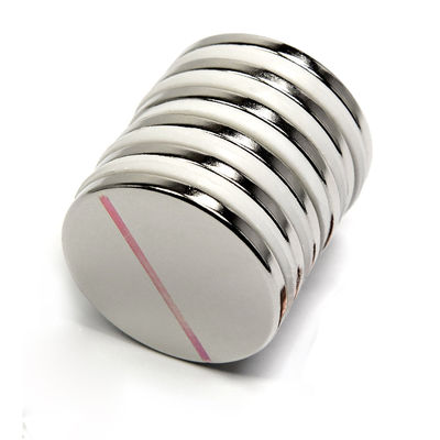 Magnético permanente Ndfeb Super Strong de terras raras N52 Disc Neodímio com serviço de perfuramento