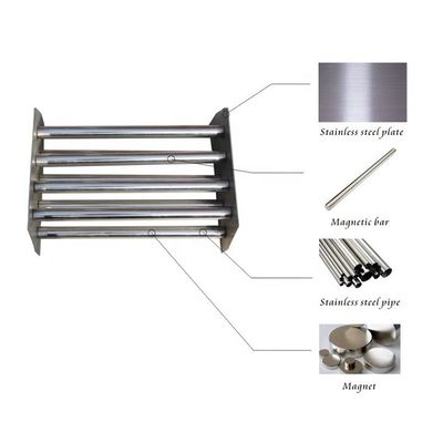 Dimensão personalizada 8000 Gauss 12000gs Grelha magnética de neodímio com processamento de perfuração