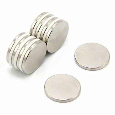 N52 1,26'x1/8' Magnético de disco de níquel neodímio para fabricação