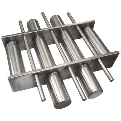 Grelha Magnética de 12000 Gauss Grelha de filtro magnético para limpeza fácil Usada no processamento de alimentos