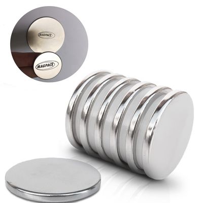 Ndfeb Magnet 1.26" x 1/8" Disco Ímã permanente de terras raras Ímã industrial