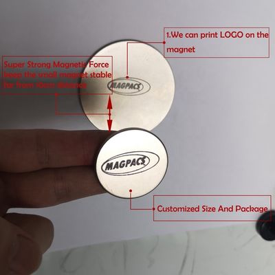 Ndfeb Magnet 1.26" x 1/8" Disco Ímã permanente de terras raras Ímã industrial