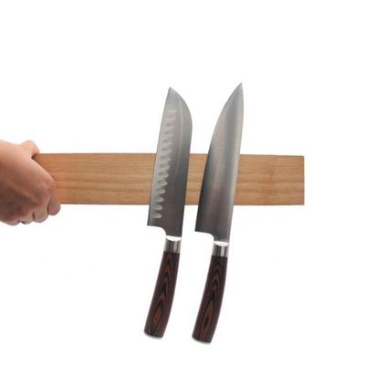Cadeira de fita magnética de madeira Porta de faca magnética Sucção magnética Hang Lever Acessório de cozinha