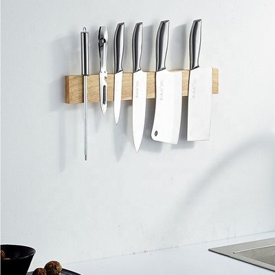 Cadeira de fita magnética de madeira Porta de faca magnética Sucção magnética Hang Lever Acessório de cozinha