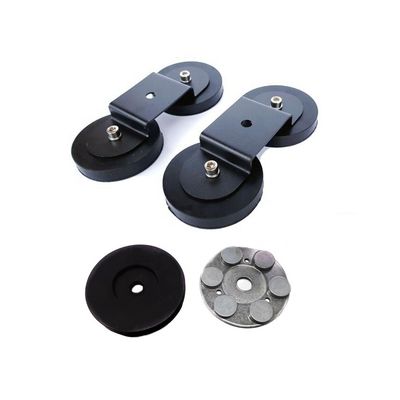 Magnético revestido de borracha de pot Neodímio Magnético de borracha D36 * 6mm-M6 Permanente Punching potente