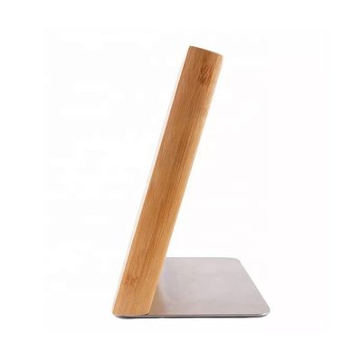 Aceito OEM ODM Bamboo Magnético Stand Bloco de faca magnética para utensílios de cozinha Mais