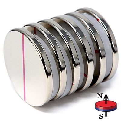 N42 Ímã de neodímio permanente fino com design personalizado e sistema ISO9001 2000