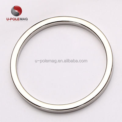 Magnético de disco de boro de ferro de neodímio de grau N35 NdFeb, com magnetização axial ou diametral