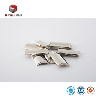 Magnético curvo composto NdFeB personalizado para ímã permanente motor de rodas DC sem escova