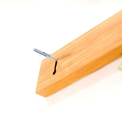Melhore sua cozinha com um conjunto de facas magnéticas e bloco de armazenamento de bambu de acacia