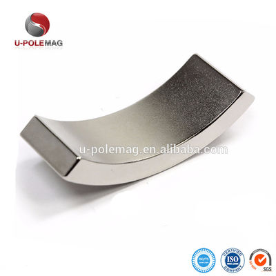 Tolerância ± 1 mm Ímã de arco de neodímio superforte para gerador de motor industrial