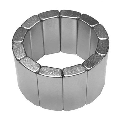 Materiais principais NdFeB ímã de alta resistência 35SH para personalização de rotor de motor BLDC
