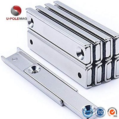 65 LB Potência de retenção Ndfeb Imã industrial com sistema de precisão /- 0,05mm Grade NdFeB