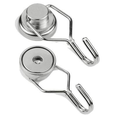 Gancho magnético de terras raras Magnetos de neodímio de trabalho pesado Design atualizado com cara giratória