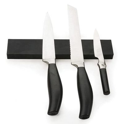 Conveniente 10 polegadas Silicon Magnetic Knife Holder Knife Rack para fácil acesso a facas