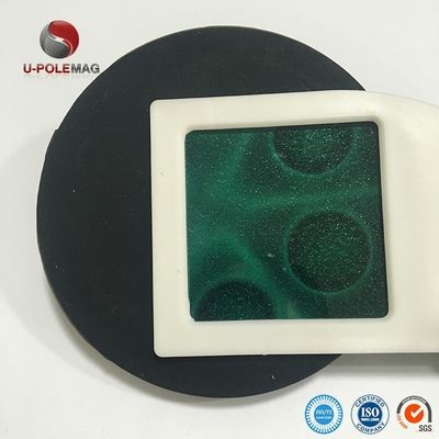 Imã industrial Imã de panela revestido de borracha potente com força magnética atraente