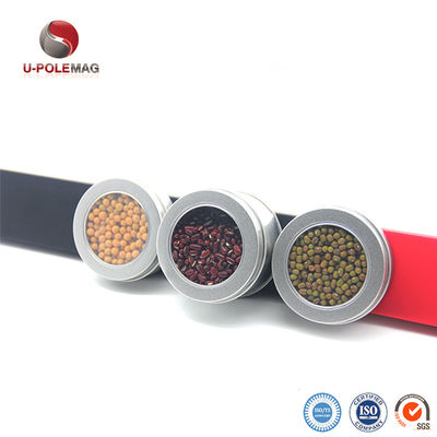 Magnético revestido de borracha Barra de suporte de faca magnética Material interior Magnético de aço inoxidável