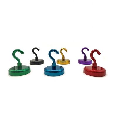 Imã de Neodímio Imã de Pot Decorativo com Gancho D10mm-75mm e Gancho Magnético Poderoso