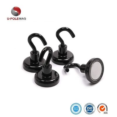 Imã de Neodímio Imã de Pot Decorativo com Gancho D10mm-75mm e Gancho Magnético Poderoso