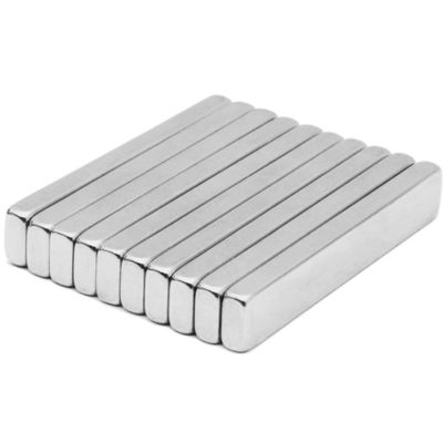 Magnético de bloco sinterizado NdFeB de alta resistência 40x15x5mm N45 para aplicações industriais