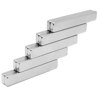 Magnético de bloco sinterizado NdFeB de alta resistência 40x15x5mm N45 para aplicações industriais