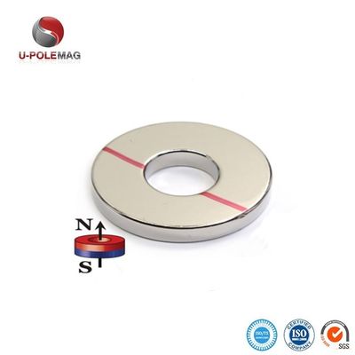 Imã de grau de neodímio pronto para ser enviado com direção de magnetismo axial e diâmetro de 15 mm