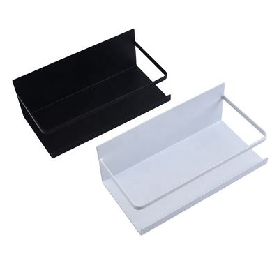 Tamanhos personalizados Prateleira de especiarias de adsorção magnética para máquina de lavar roupa de cozinha de banheiro