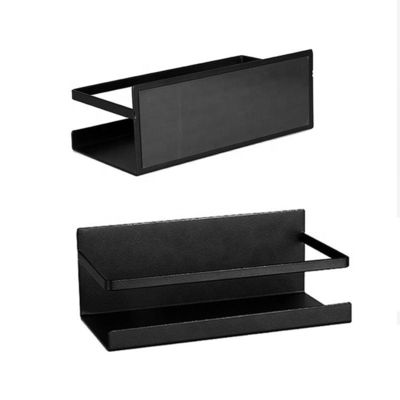 Tamanhos personalizados Prateleira de especiarias de adsorção magnética para máquina de lavar roupa de cozinha de banheiro