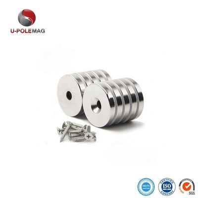 Magnetos de Neodímio contra-absorção personalizados para densidade de desempenho ideal 7,6 g/cm3 grau N42