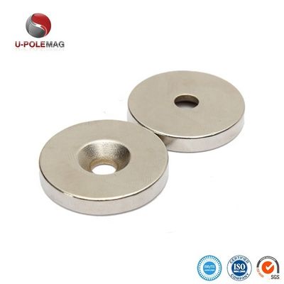 Magnetos de Neodímio contra-absorção personalizados para densidade de desempenho ideal 7,6 g/cm3 grau N42