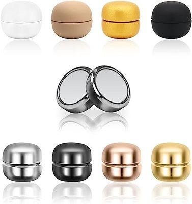 Tolerância ± 0.05mm Strong Hijab Magnetic Pins com cores personalizadas e acabamento fosco