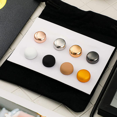 Tolerância ± 0.05mm Strong Hijab Magnetic Pins com cores personalizadas e acabamento fosco