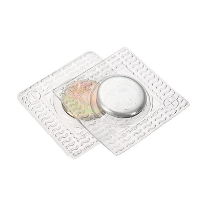 Amostra revestida de PVC costura impermeável em monopólio ímã de neodímio para casaco de chuva D25x3mm